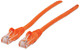 Intellinet Cat6 UTP Network Patch Cable, 1ft, Orange - 347518 Intellinet Cat6 UTP Network Patch Cable, 1ft, Orange - 347518